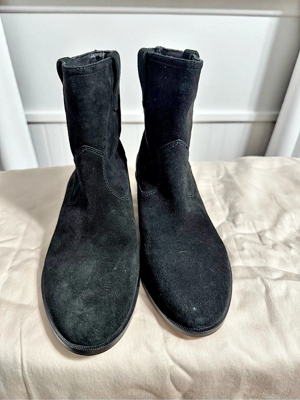 Rebecca Minkoff Chasidy Suede Booties Black US 8.5